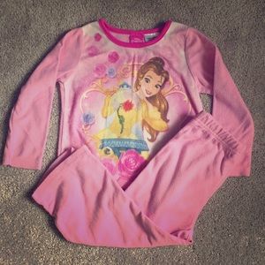 Disney's Beauty and the Beast pajamas.